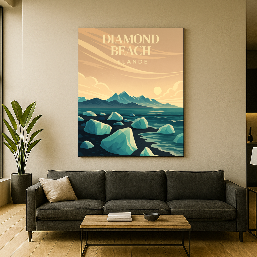 Diamond beach