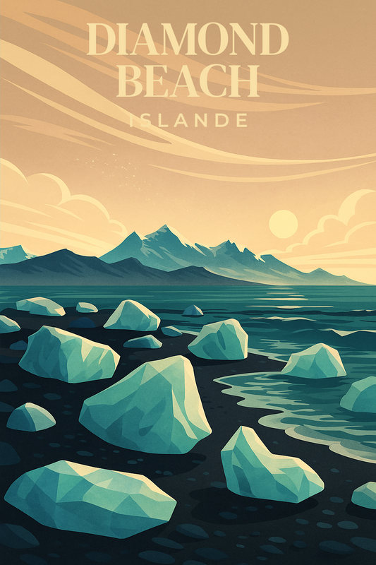 Diamond beach